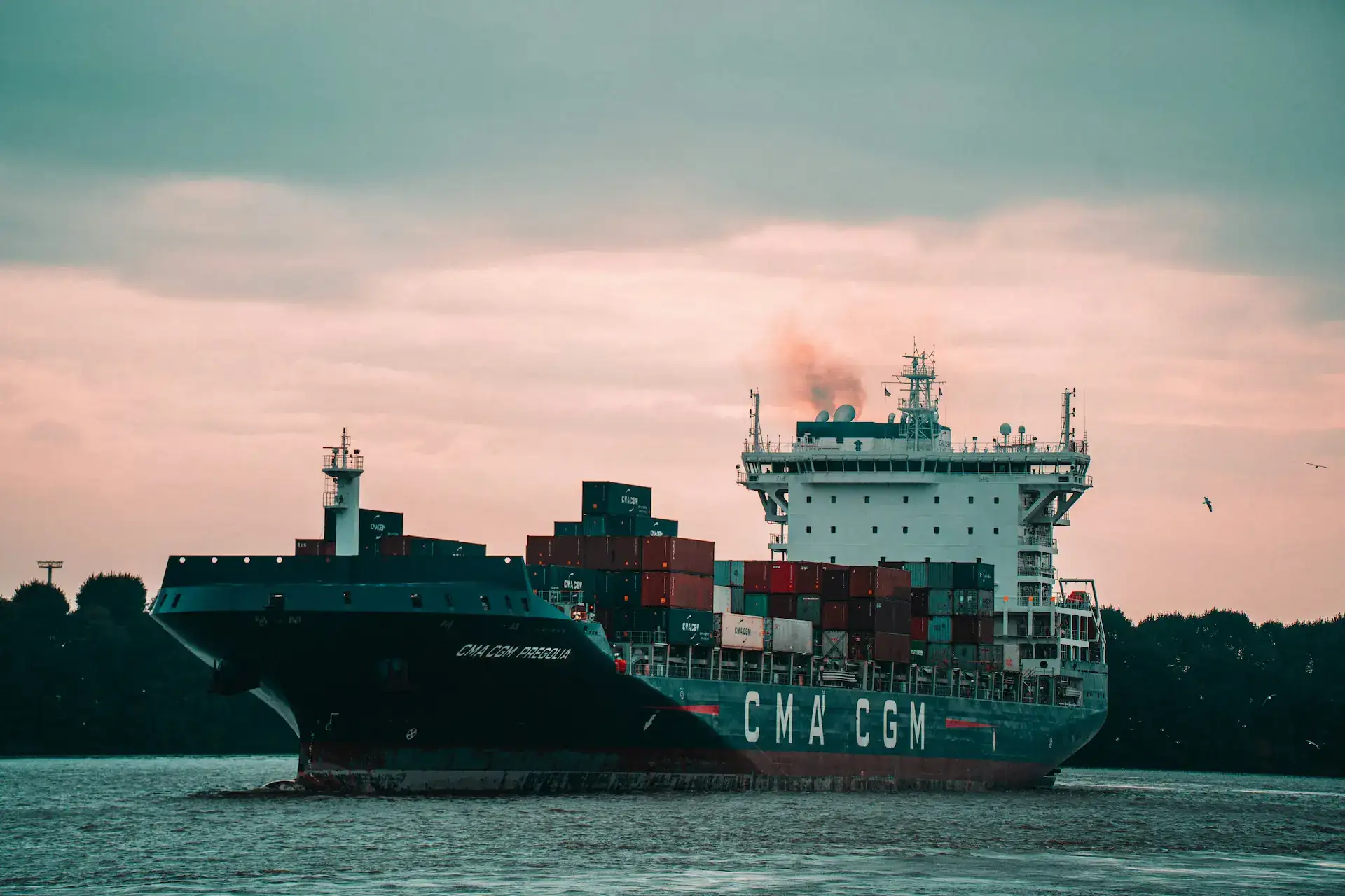 Cargo ship transporting goods globally, representing Gaia in Love’s commitment to efficient logistics and timely delivery of women toys worldwide.