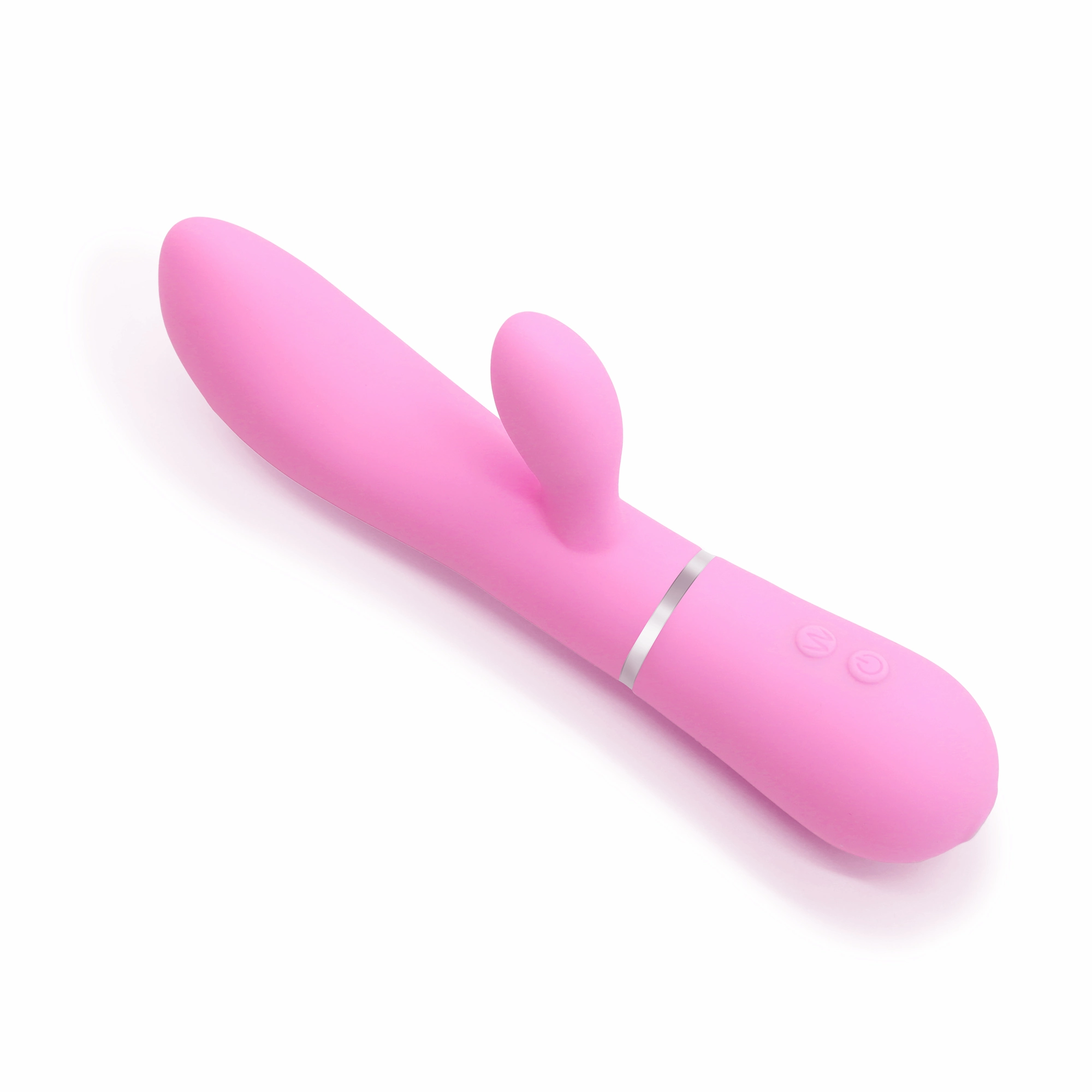 Premium light fuchsia rabbit bibrator offering advanced clitoria stimulator and G-spot vibrstor features, from Elysian.