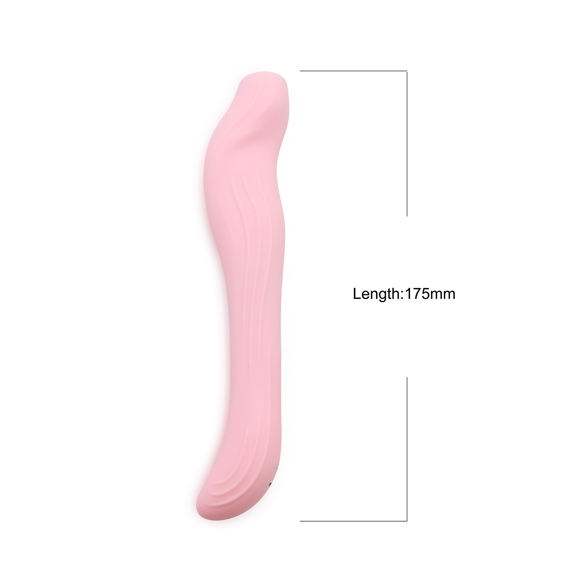 Gaia in Love Mystic Vision Magic Wand - Rose Quartz with compact design, ideal as a clitoral stimulator, butt plugs, or multi-functional vibrator.