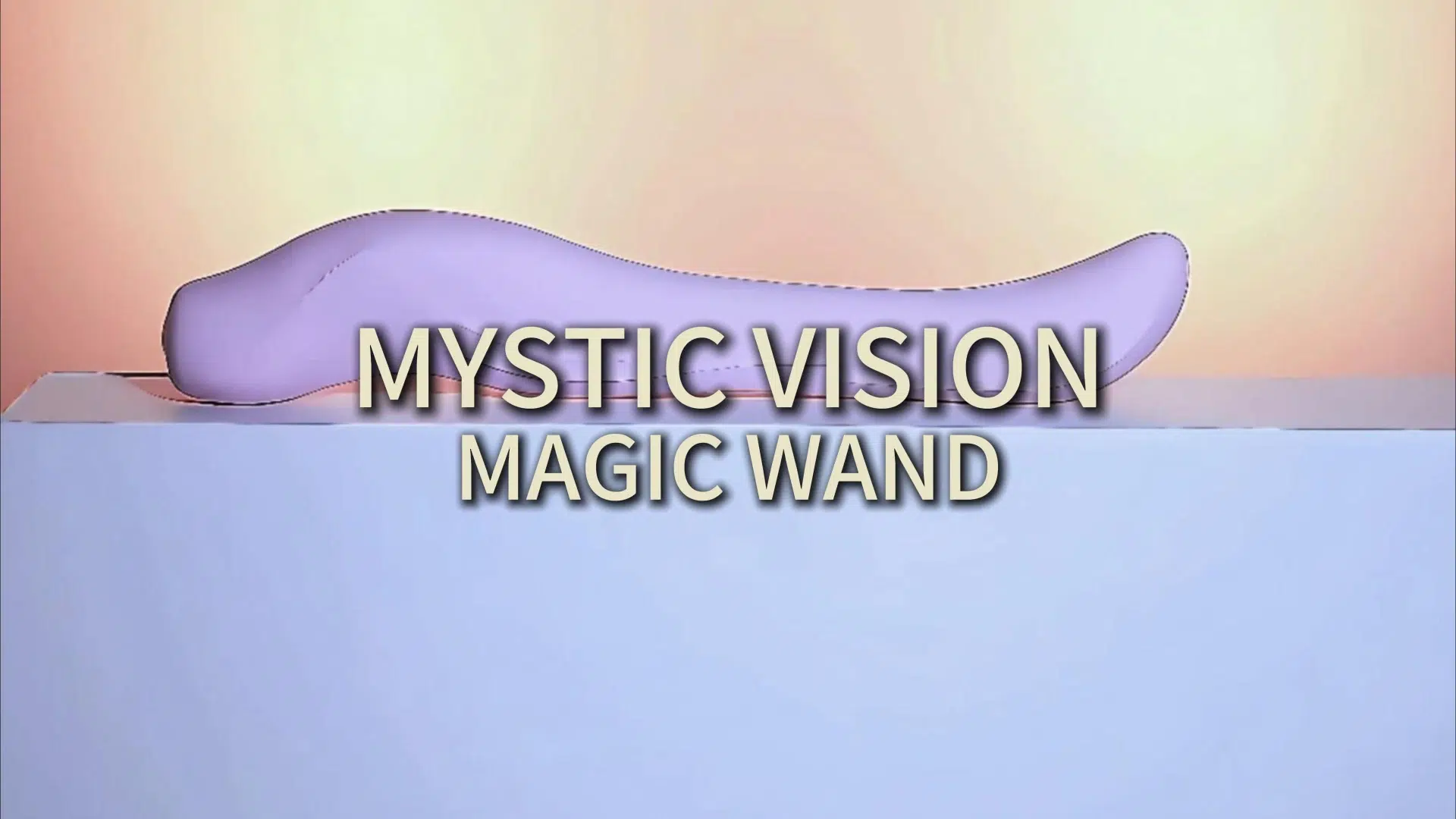 Mystic Vision Magic Wand Vibrator - Powerful ergonomic rechargeable wand vibrator for women’s sexual wellness